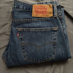 Blue Levi’s 501 Jeans