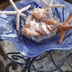 Hand Blown Glass Bowl 