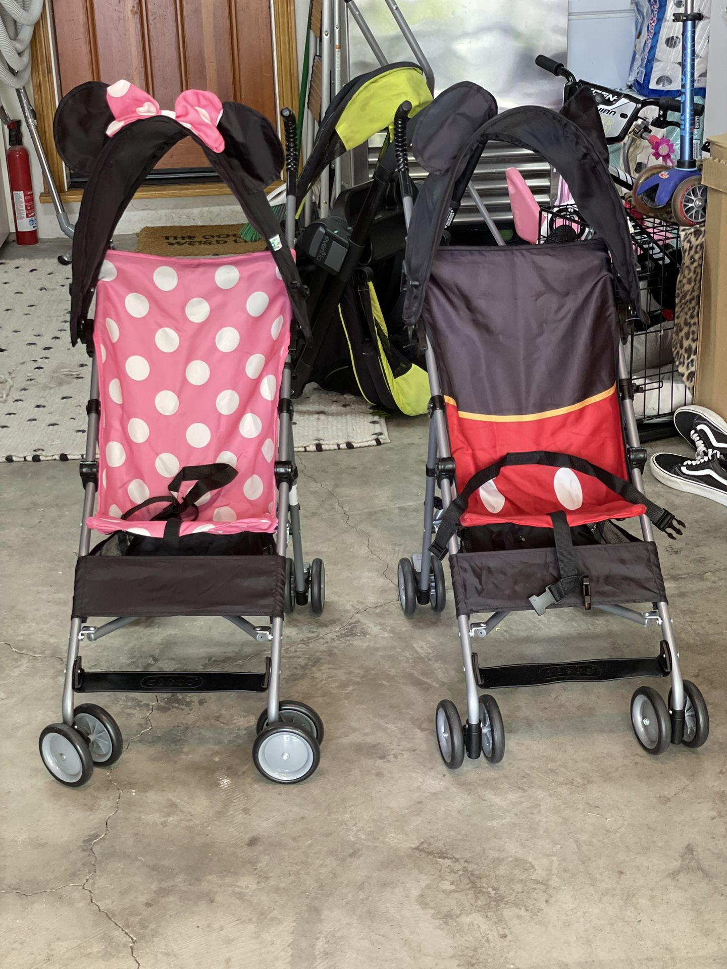 Mickey & Minnie Strollers! 