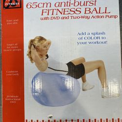 25.6” Anti-burst Fitness Ball