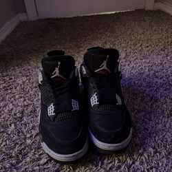 Jordan 4 “Black Canvas”