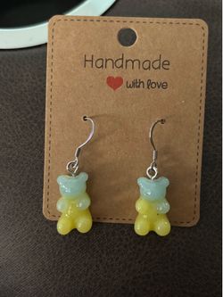 Bear earrings