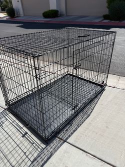 48” L Folding Dog Cage
