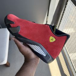 Brand New Air Jordan 14 Retro Ferrari | Size 10 & 10.5