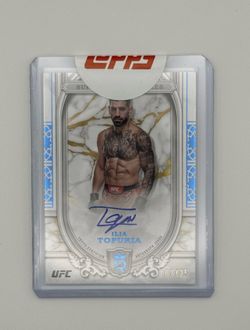 2024 Topps Royalty UFC Ilia Topuria Superior Signatures First Auto /25 Sealed