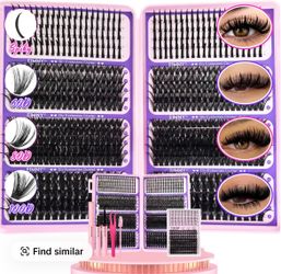 Lash clusters set