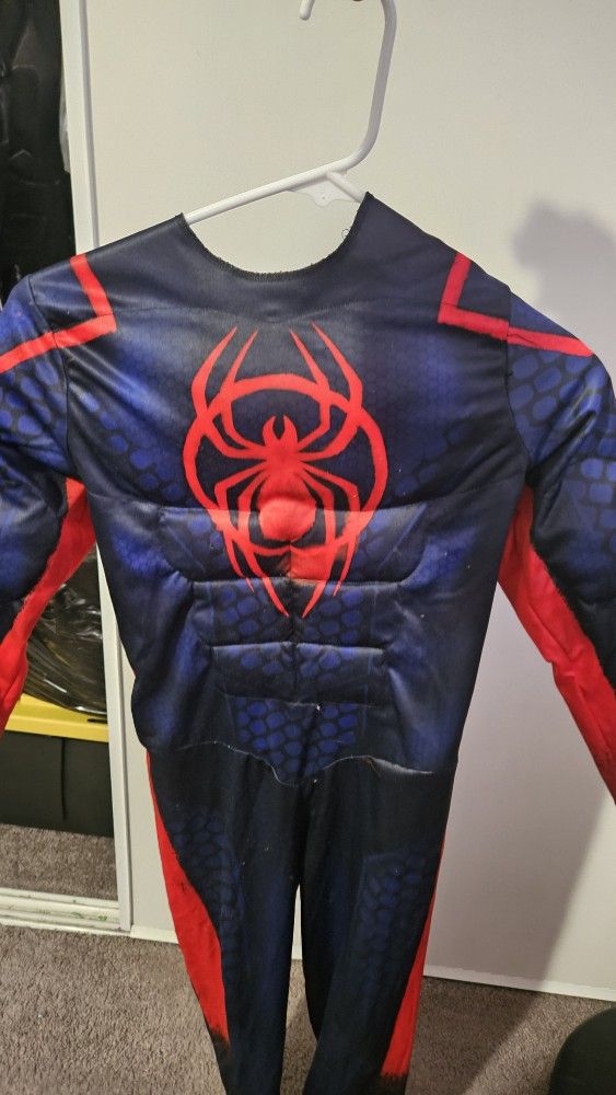 Miles Morales Spiderman Large Boys 10