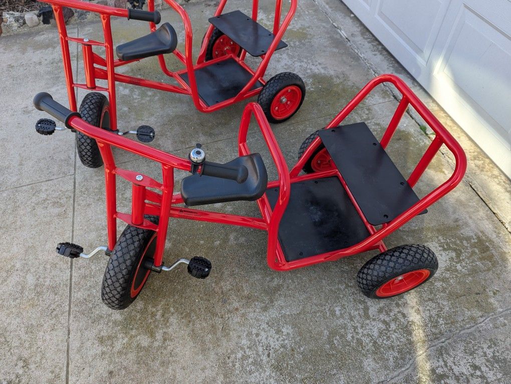 Tandem Tricycle For Three