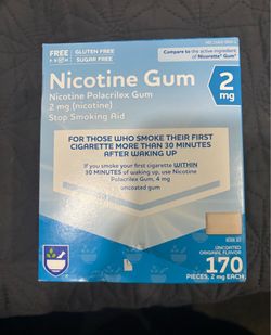 Nicotine Gum