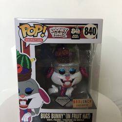FUNKO Pop Bugs Bunny In Fruit Hat #840