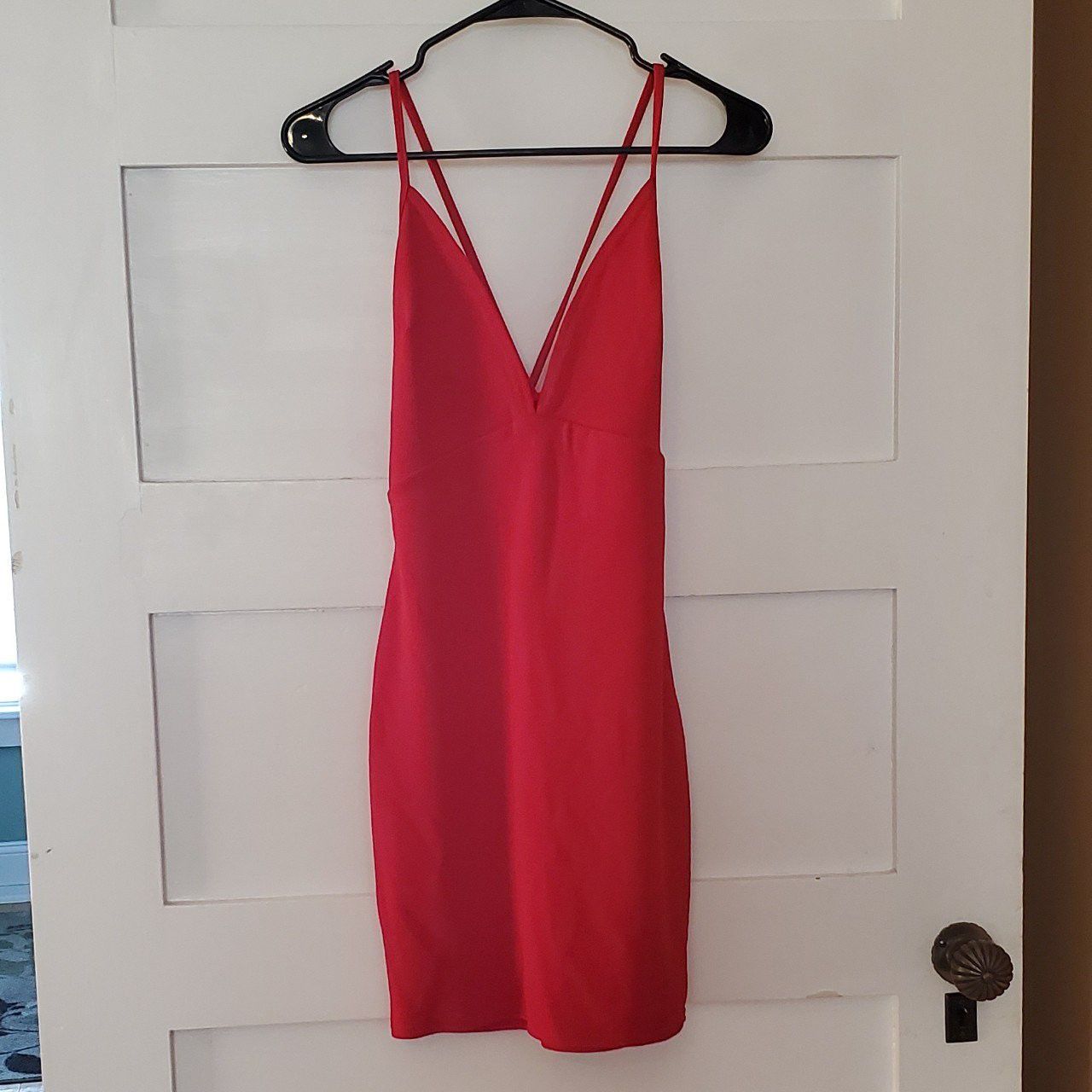 NEW Red Mini Dress by Boohoo size 10