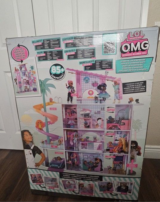LOL Surprise OMG House of Surprises – 4ft Dollhouse with 85+ Surprises