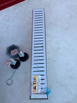 Linear Shower Drain 18 Inch Modern Design, Square Hole Cover, Made of 304 Stainless Steel, High-Speed Drainage, For Bathroom & Walk-in Shower
