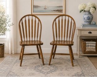 Vintage Oak Dining Chairs