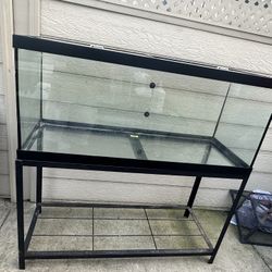 75 Gallon Fish Tank & Stand 