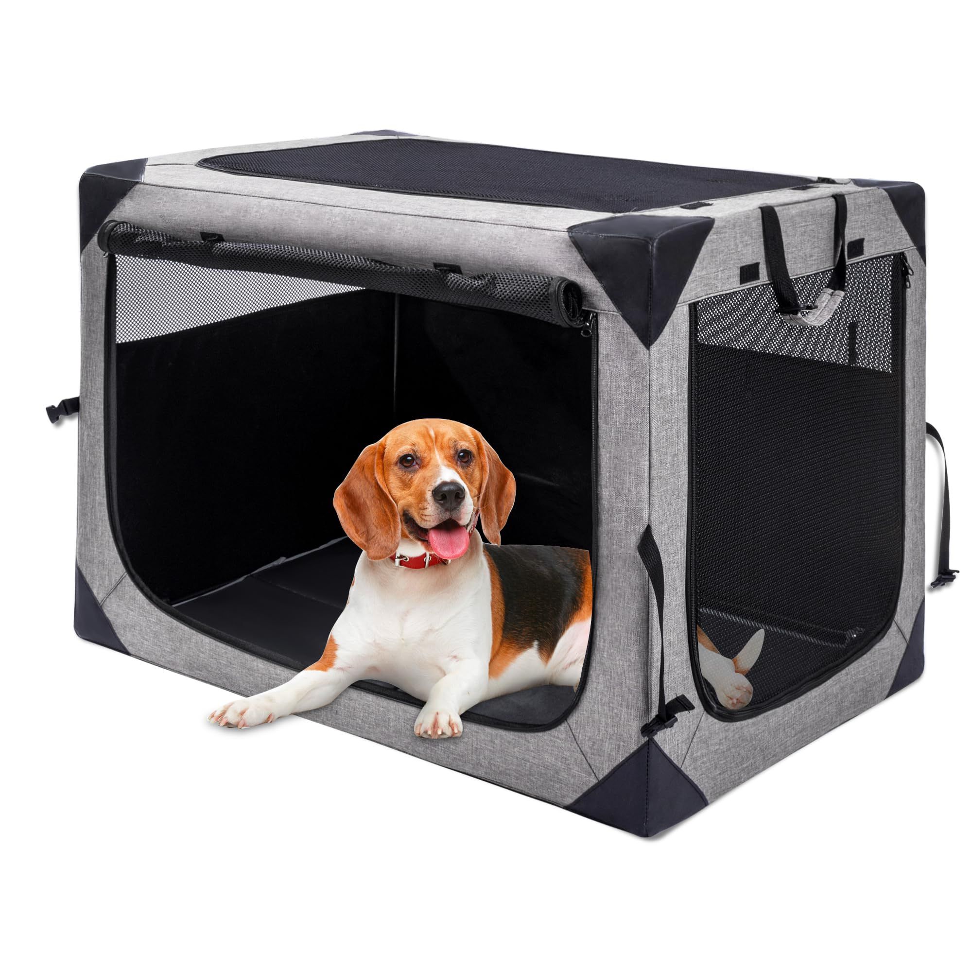Dog crate - Collapsible Soft 36 Inch