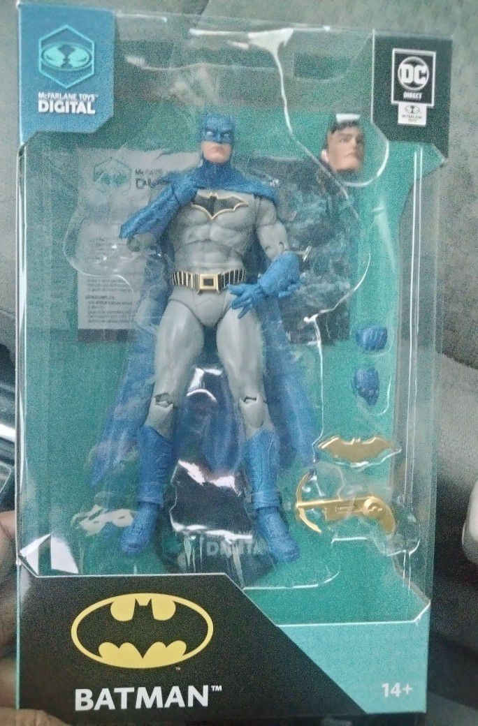 McFarlane DC Multiverse Digital Batman. Blue And Gray