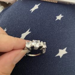 Luxury Women Fashion Wedding Ring Size 7