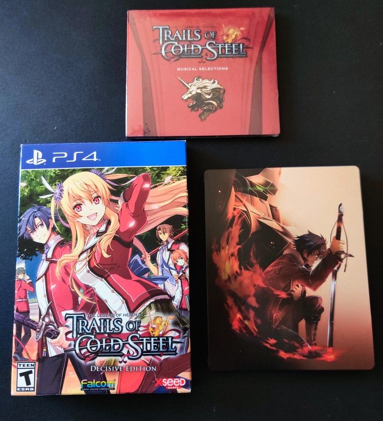 Trails Into The Cold Steel Decisive Edition PS4 Used Works Great