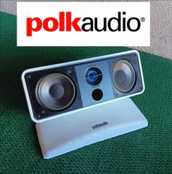 Rare Polk Audio RM Series II shielded center channel RMCC 30890W in white!