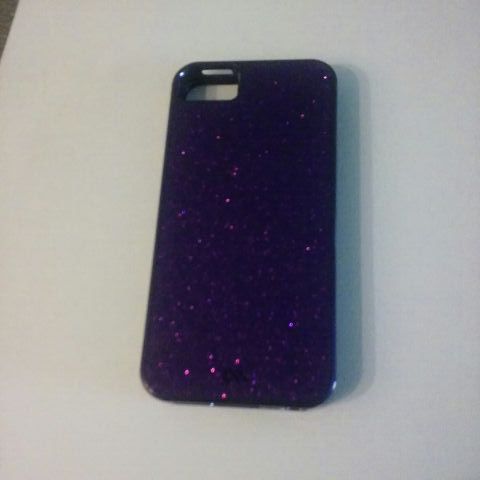 Selling sparkly purple iphone 5s caseing