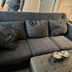 Pull Out Couch And Ottoman