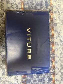 Blue Viture One XR/AR 2 Glasses Bundle, Neckband, Charging Case, Mobile Dock