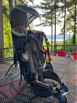 Deuter Kid Comfort Active Hiking Carrier BUNDLE (Sun Roof & Deluxe Rain Cover Included!)