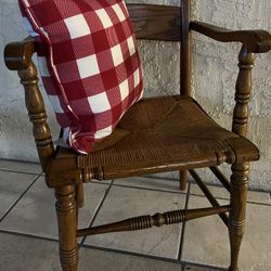 Vintage ‘Rush Seat’ Chair