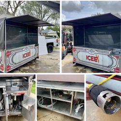 Portable Food Drink Cart 