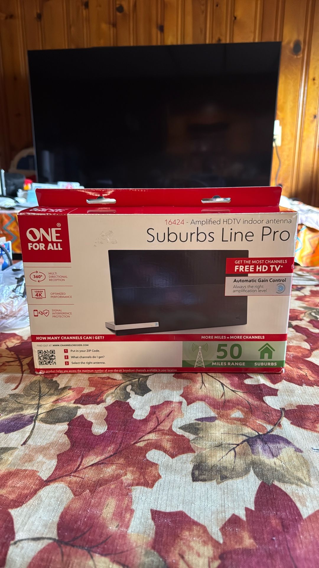 Antenna Indoor HDTV 50 Miles Range