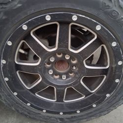 17in  All Train  5 Lugs Weels And Tires  