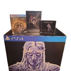 Middle-earth: Shadow of War – Mithril Edition (PS4) – SEALED – Original “Project Kraken” Shipping Box
