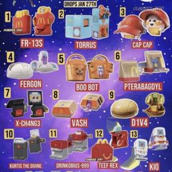 McDonald’s Changeables Toys 