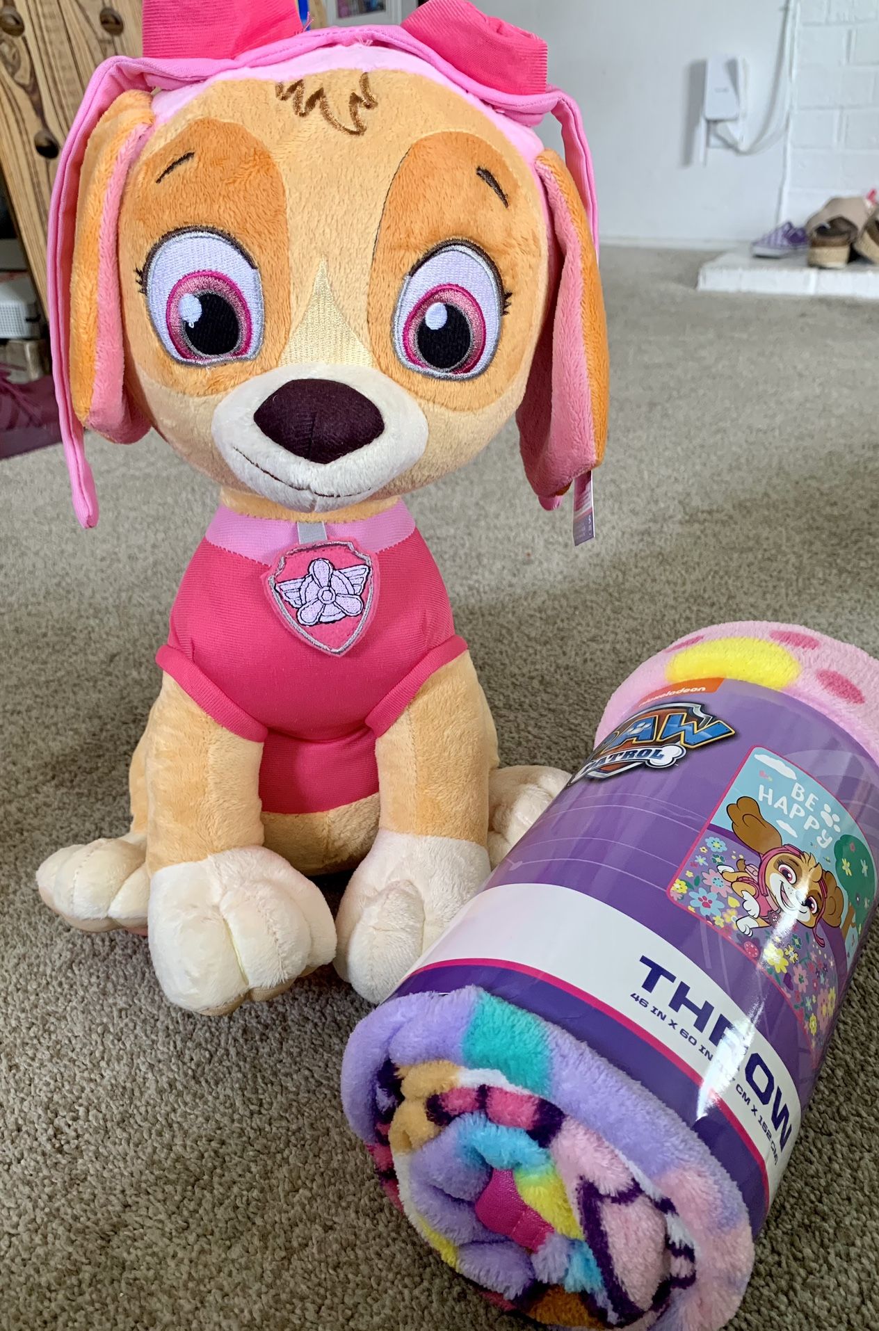 Set Paw Patrol Cobija Y Peluche Nuevos Puedes Recoger Aqui En Chula Vista O Puedo Enviarlo