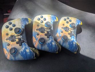 3 Nintendo Switch Pro Controllers (Like New/ Barely Used)
