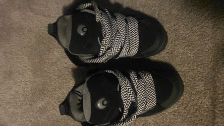 Black ociris with Lanvin laces size 10