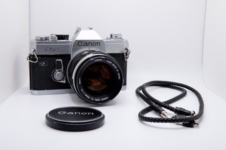 Canon FTB Film Camera with F1.2 55mm Lens