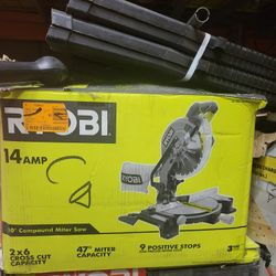 Ryobi 10 In. Corded Miter Saw 