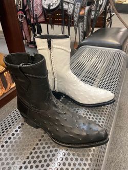 Botines de piel para hombre