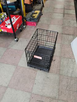 Small dog crate for like a Yorkie 18x12x14