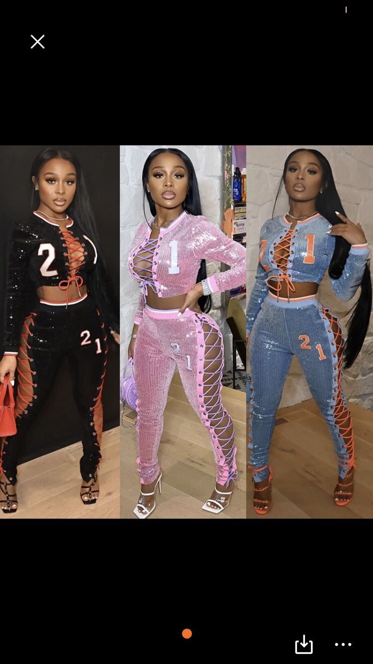 Glittery Outfits