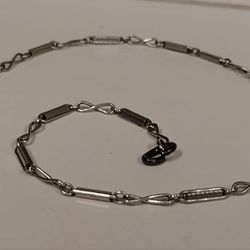 Vintage chain that goes for antique Elgin pocket watch