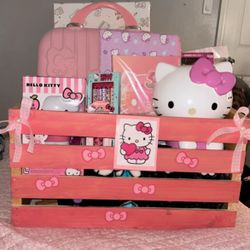 Hello Kitty Gift Basket