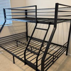 Twin Over Full Low Bunk Bed