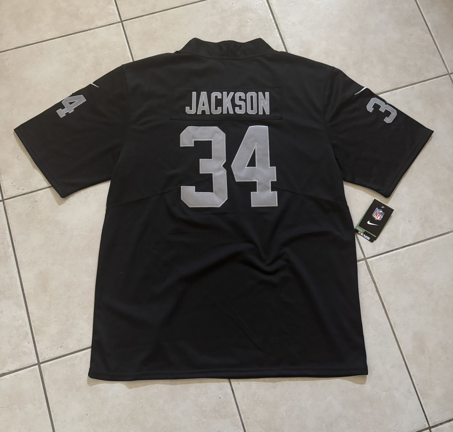 Brand New Nike NFL Bo Jackson Raiders Jersey - XL