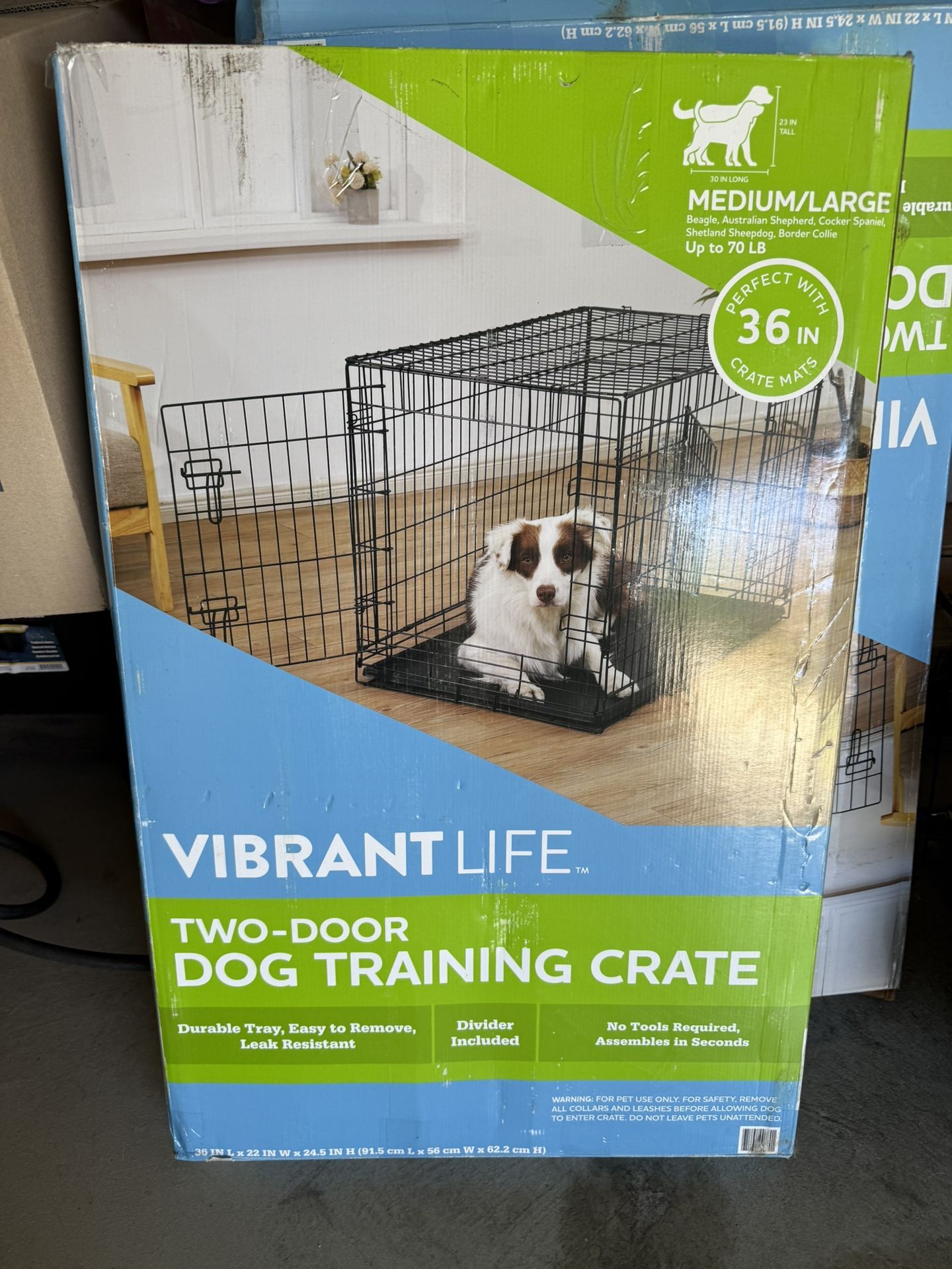 36” Dog crate