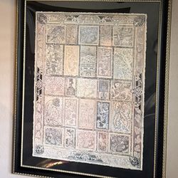 40x50 Framed Art Piece