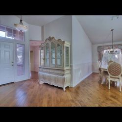 China Hutch Dining Room Table 