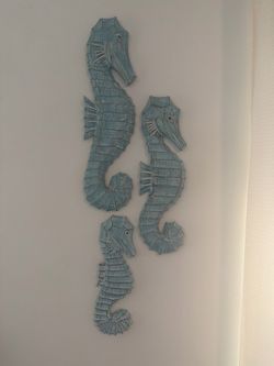 Seahorse Wall Decor
